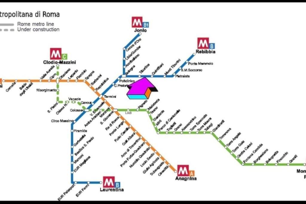 Liu Tiburtina In Apartamento Roma